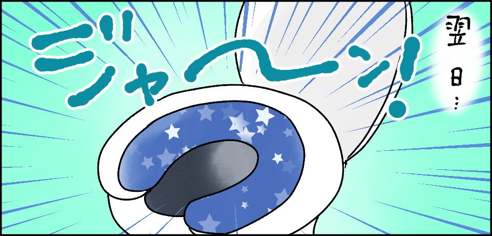 翌日・・・ジャーン!